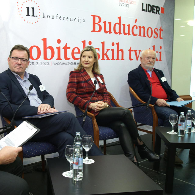 Budućnost obiteljskih tvrtki 2020, Panel 3: Goran Litvan, Josip Žnidarić, Tanja Pureta i Mirko Kokanović