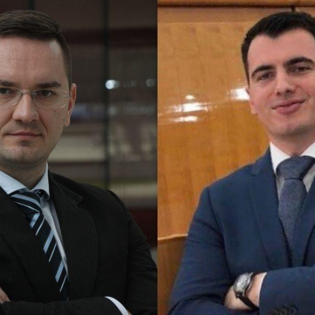 Odvjetnici Danijel Pribanić i Martin Sherri