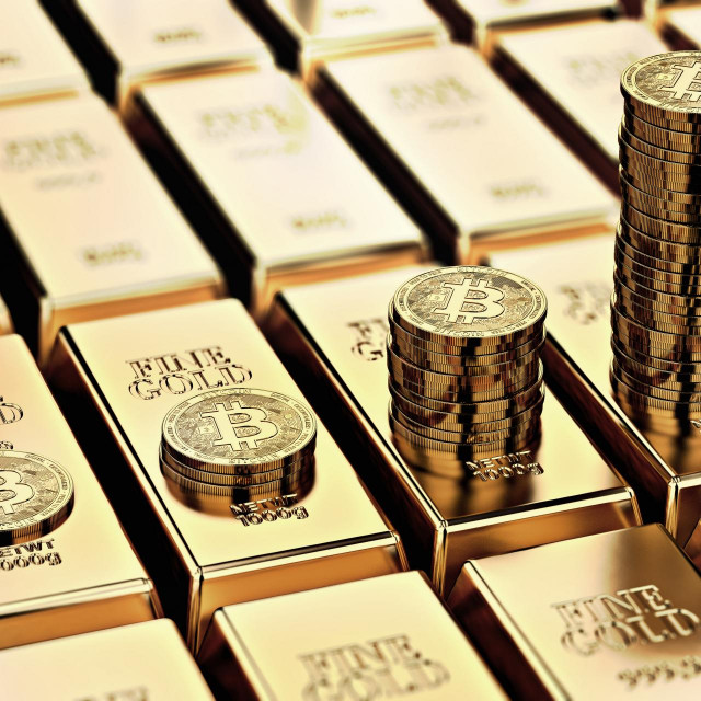 Zlato vs. bitcoin