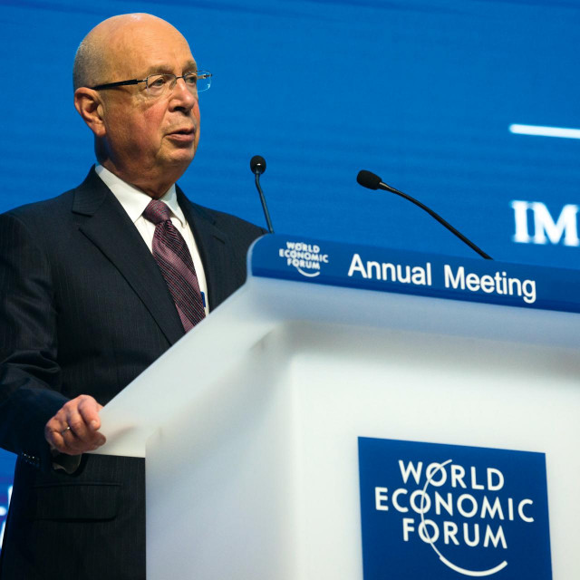 Klaus Schwab, izvršni direktor Svjetskog ekonomskog foruma