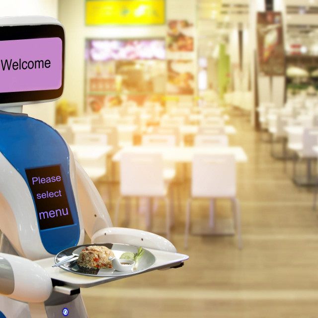 &lt;p&gt;Robot, restoran, konobar&lt;/p&gt;
